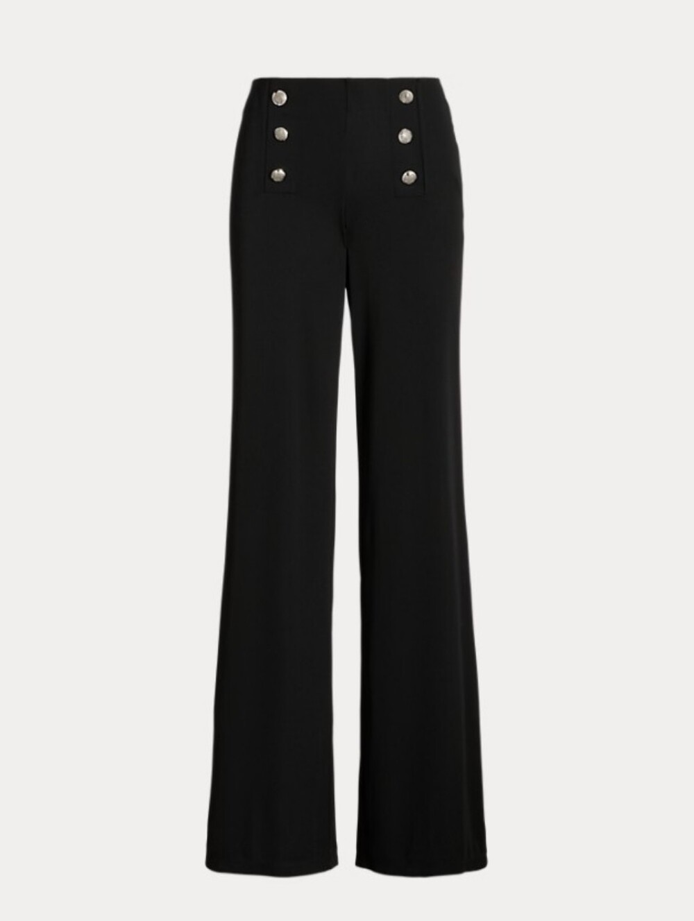 Lauren Ralph Lauren Stretch Jersey Wide Leg Pants